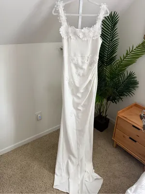 Elliatt Charlotte Gown in Ivory size small thumbnail 5