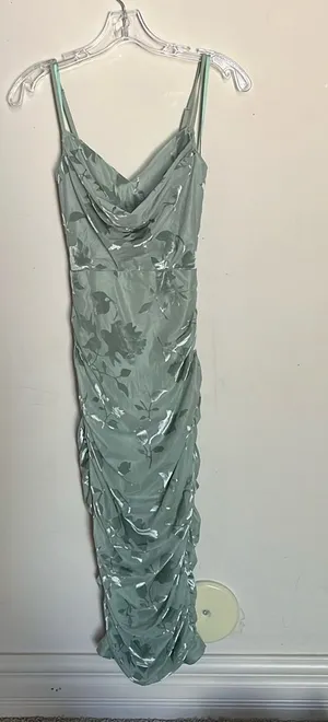 Sage Green Windsor Formal Wedding Guest Dress thumbnail 1