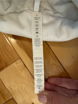 EEUC lululemon "Run For The Cold" vest white size 4 thumbnail 5