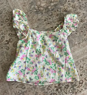 Blu Pepper Floral Top thumbnail 1