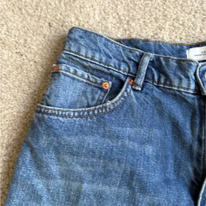Zara Jean Skirt Womens Blue Y2K festival Denim Flat raw hem Front Mini medium thumbnail 6