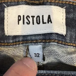 Pistola High‎ Rise Jean Medium Wash Stretch Skinny 32 Ladies Casual Cropped thumbnail 4
