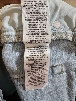 Edikted Light Blue Rolled-Hem Denim Shorts thumbnail 6