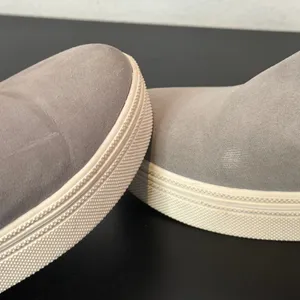 Dolce Vita High Top Platform Sneakers Ankle Bootie Womens 10 Gray Faux Suede thumbnail 6