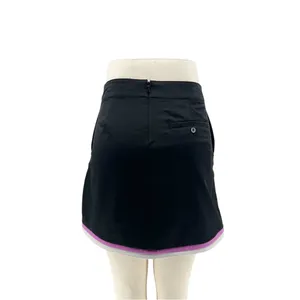 Lady Hagen Tulip Hem Golf Tennis Skort Purple White Stripe Athletic Mini Size 2 thumbnail 4