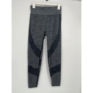 Victoria Secret PINK Sport Seamless‎ High Waist Contour Leggings Women L Gray thumbnail 2