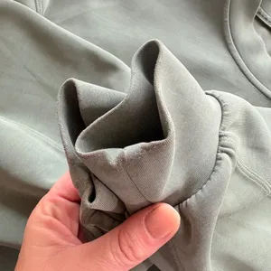 Lululemon Perfectly Oversized Crop Crewneck Women Size 10 Sage Green‎ Pullover thumbnail 5