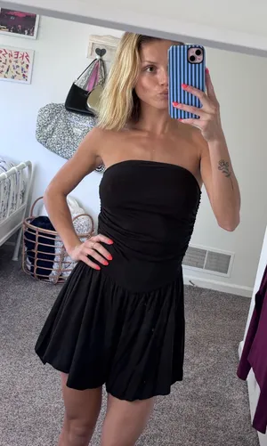 Urban Outfitters Strapless Romper thumbnail 1