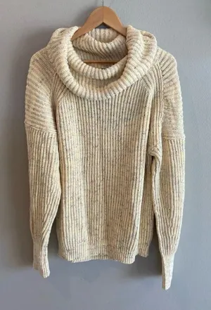 FREE PEOPLE Leo Tunic Sweater XS‎ $168 Retail Oversized Yellow Multicolored NWOT thumbnail 1