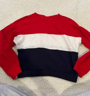 Red And White And Blue Sweatshirt thumbnail 3