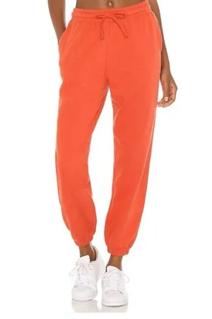 Richer Poorer Orange Cotton Blend Joggers Size XS thumbnail 1