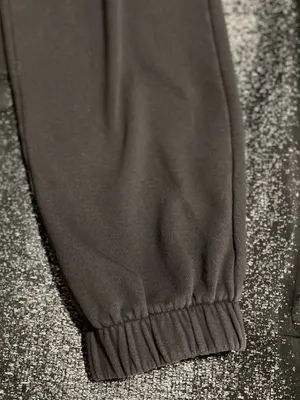 Womens large Hollister Co. Dark Grey Ultra-High Rise Fleece Dad Joggers thumbnail 5