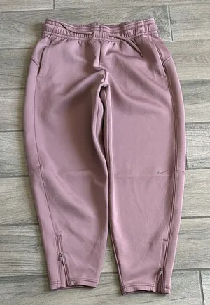 Nike Mauve Zip-Hem Joggers thumbnail 1