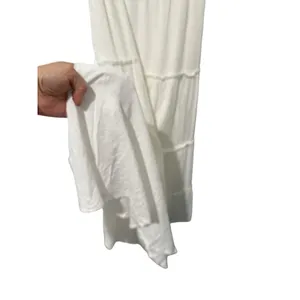 Show Me Your Mumu Lovely Midi Dress in White Linen.Size S thumbnail 8