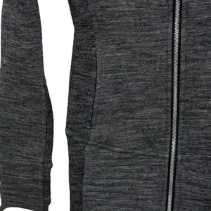 Lululemon Jacket Women Size 2 Gray‎ Heather Radiant Full Zip Mock Neck EUC thumbnail 3