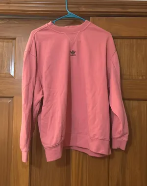 Adidas Pink Crewneck Sweatshirt thumbnail 1