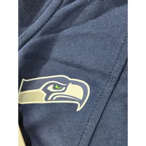 Women WEAR Erin Andrews Seattle Seahawks Yarn Dye Stripe Full-Zip Jacket Plus 3X thumbnail 5