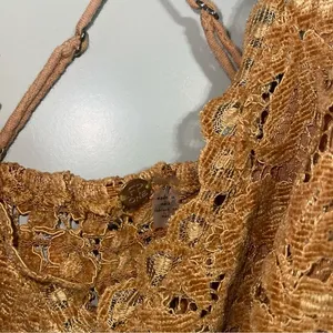 Free People Celine Lace Burnt Caramel Bralette‎ thumbnail 3