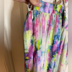 NWT American Threads Pastel Maxi Dress, Small‎ thumbnail 10