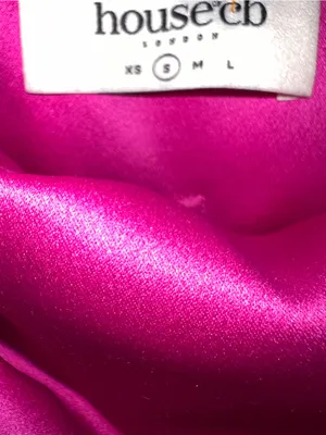 House of CB AYELEN Pink Duchess Satin One Shouldered Mini Dress thumbnail 8