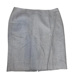 Ann Taylor Classic Neutral Textured Pencil Skirt Work Office Chic plus‎ size 14 thumbnail 1
