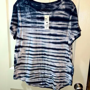NWT AEROPOSTALE TYE DYE TOP MEDIUM thumbnail 1