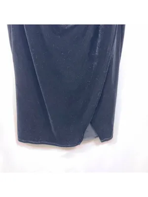 Premier Amour Black Velvet Cowl Neck Dress Size 6 NWT thumbnail 5