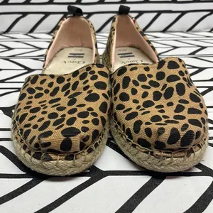 TOMS x Claire V. Leopard Print Size 7.5 thumbnail 6