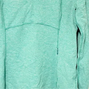 Lululemon Runderful 1/2 Zip Mini Check Pique Hunter Green Heathered Athletic 10 thumbnail 3