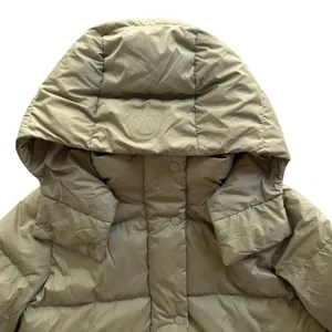 Lululemon Wunder Puff Jacket Raw Linen Tan NEW Size 4 700 Goose Fill Winter Ski thumbnail 4