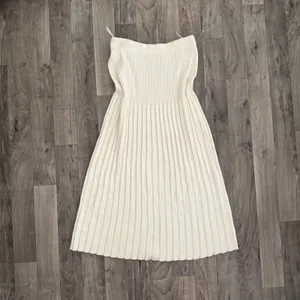 Vintage Adolfo Collectibles Pleated Lambswool Midi Dress Skirt Size M thumbnail 2