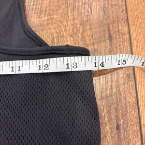 Lululemon Reveal Racerback Tank Women's 6 Black W1AATS $58 Yoga Mesh Athletic thumbnail 5