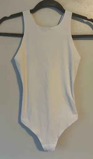 Aerie white bodysuit thumbnail 1