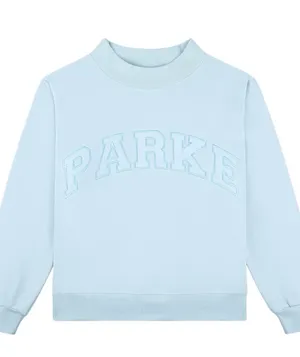 Parke fleece mockneck icy blue thumbnail 6