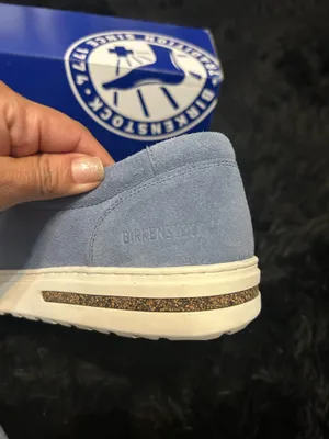 BIRKENSTOCK Oswego blue suede slip on shoes sneakers women’s eur 39 new thumbnail 5