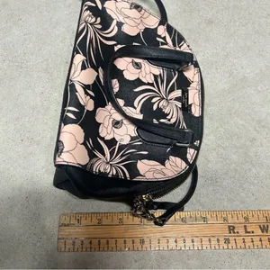 KATE SPADE Mini Reiley Laurel Way Gardenia Black Multi Satchel Crossbody Bag thumbnail 10