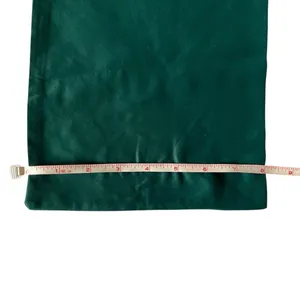 Gucci set of dark green silky polyester rectangular shoe storage drawstring bags thumbnail 3