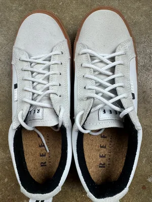 Reef Lay Day Dawn Sneakers in White/Offwhite w gum sole Size: 7 thumbnail 5