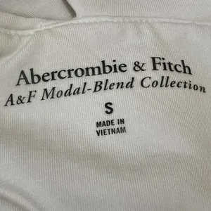 Abercrombie &. Fitch Women White Off The Shoulder Cross V Neck Blouse Top Size S thumbnail 4