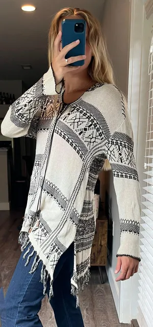 vintage savannah Boho Cover Up thumbnail 4