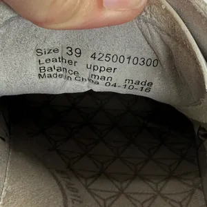 Dansko Charlie White Leather Perforated Lace Up Sneakers Silver Heel Womens‎ 39 thumbnail 7