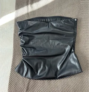 Leather Tube Shein Top Faux thumbnail 3