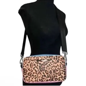 Steve Madden Color-block Pink & Brown Crossbody Bag thumbnail 2