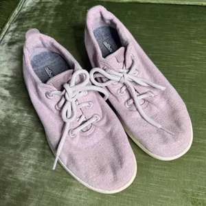 Allbirds Womens Wool Runners Sneakers Size 9 Pink Lightweight Casual Shoes W9 thumbnail 1
