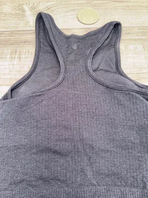 Lululemon Ebb Two Straight Cropped Razorback Tank Top thumbnail 3