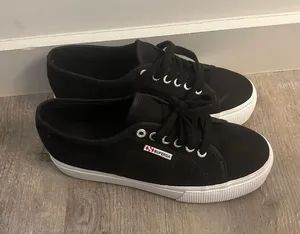 Black Superga Platform 2790 Nappa Sneakers thumbnail 2