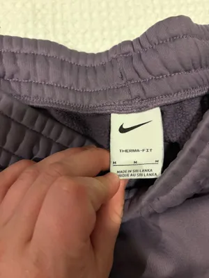 Purple Nike Joggers thumbnail 5