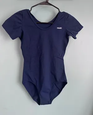 Vintage Wrangler Blue One Piece Bodysuit Leotard thumbnail 1