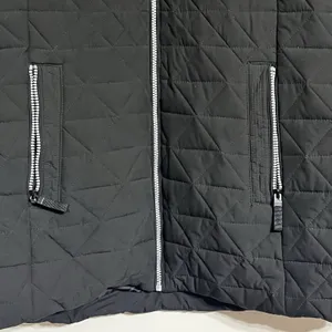 Marc‎ New York by Andrew Marc Size XL Faux Down Puffer Jacket Black Full Zip thumbnail 2