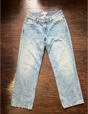 ZARA Low-Rise Jeans thumbnail 1